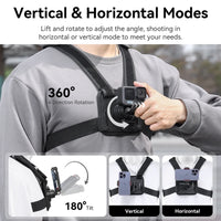 Ulanzi Go-Quick II Magnetic Chest Strap for Action Camera