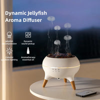 Dynamic Multi-Spray Incense Humidifier with Colorful Light and Remote Control