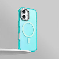 Protective MagSafe Case with Luxury Diamond Lens Cover for iPhone 16 Series