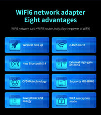 Comfast Wi-Fi 6 AX900 PCIe Network Card