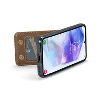 Vertical Magnetic Stand Leather Wallet Case for Samsung Galaxy S23 Series