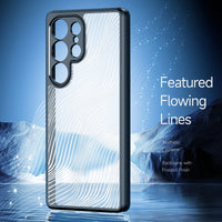 Anti-Fingerprint Shockproof PC+TPU Case for Samsung Galaxy S25 Ultra