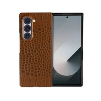 Luxury Handcrafted Genuine Leather Case for Samsung Galaxy Z Fold 6