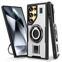 Armor Case with Rotatable Metal Stand for Samsung Galaxy S24 Series