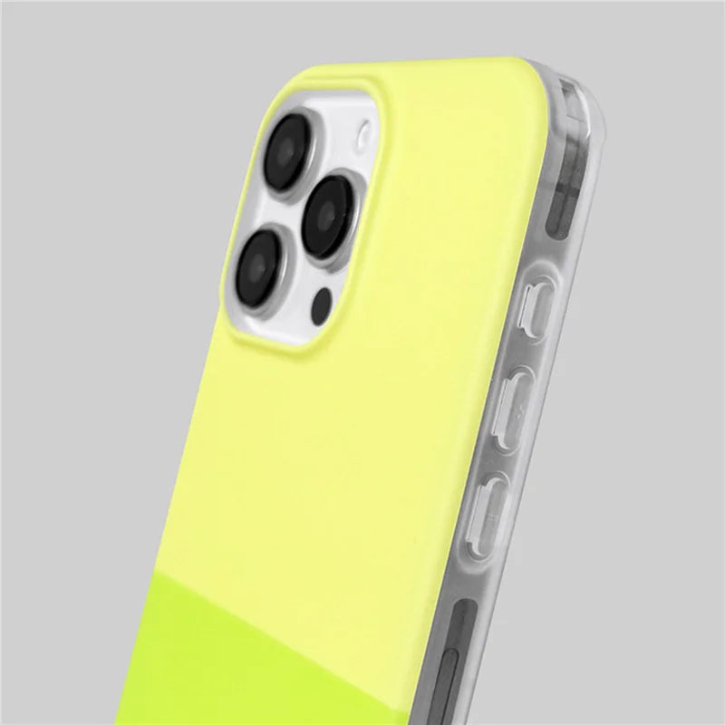 Hit Color Matte Anti-Fall Silicone Case for iPhone 15 Series