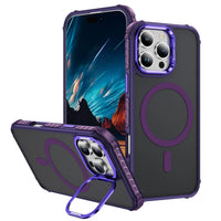 Armor Shockproof MagSafe Case with Metal Lens Bracket for iPhone 15 Series