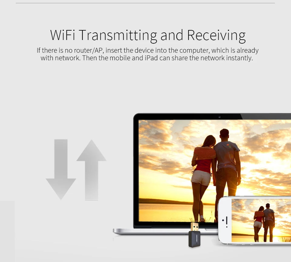 Comfast Mini USB Wi-Fi Adapter – Compact Design, Powerful Performance