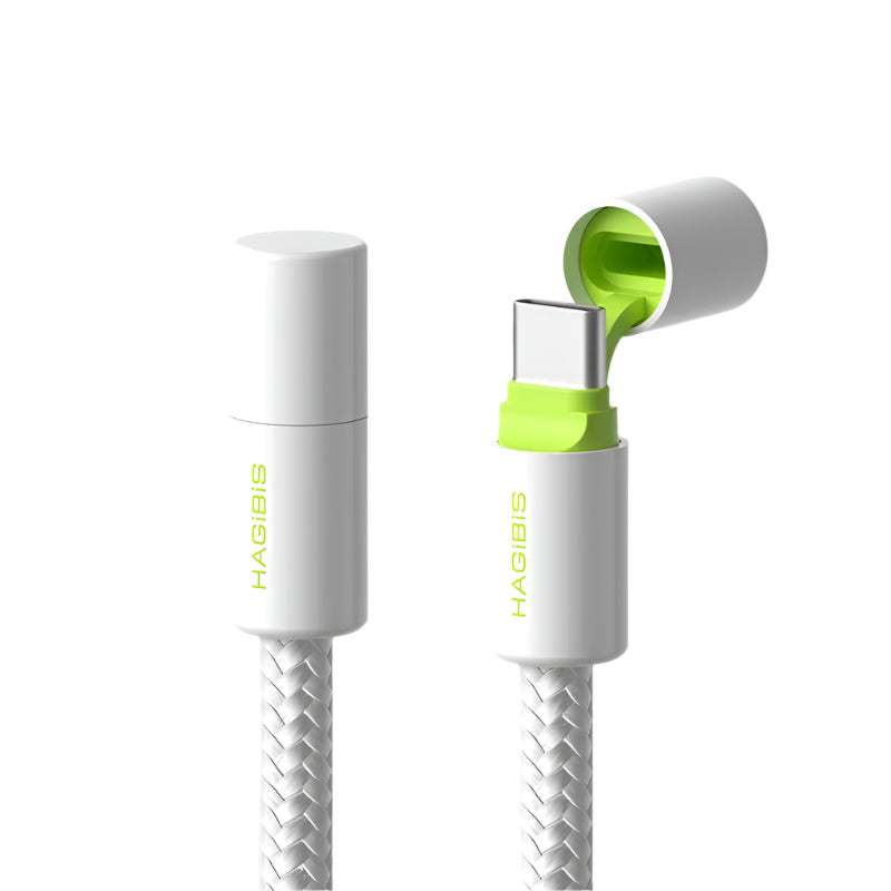 Hagibis 240W USB-C to USB-C Cable with Protective Cap