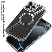 Stylish Magnetic Z Shape Business Case for iPhone 16 Series