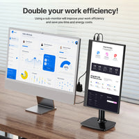 UPERFECT 15.6" Portable Monitor – Your Ultimate On-the-Go Display Solution