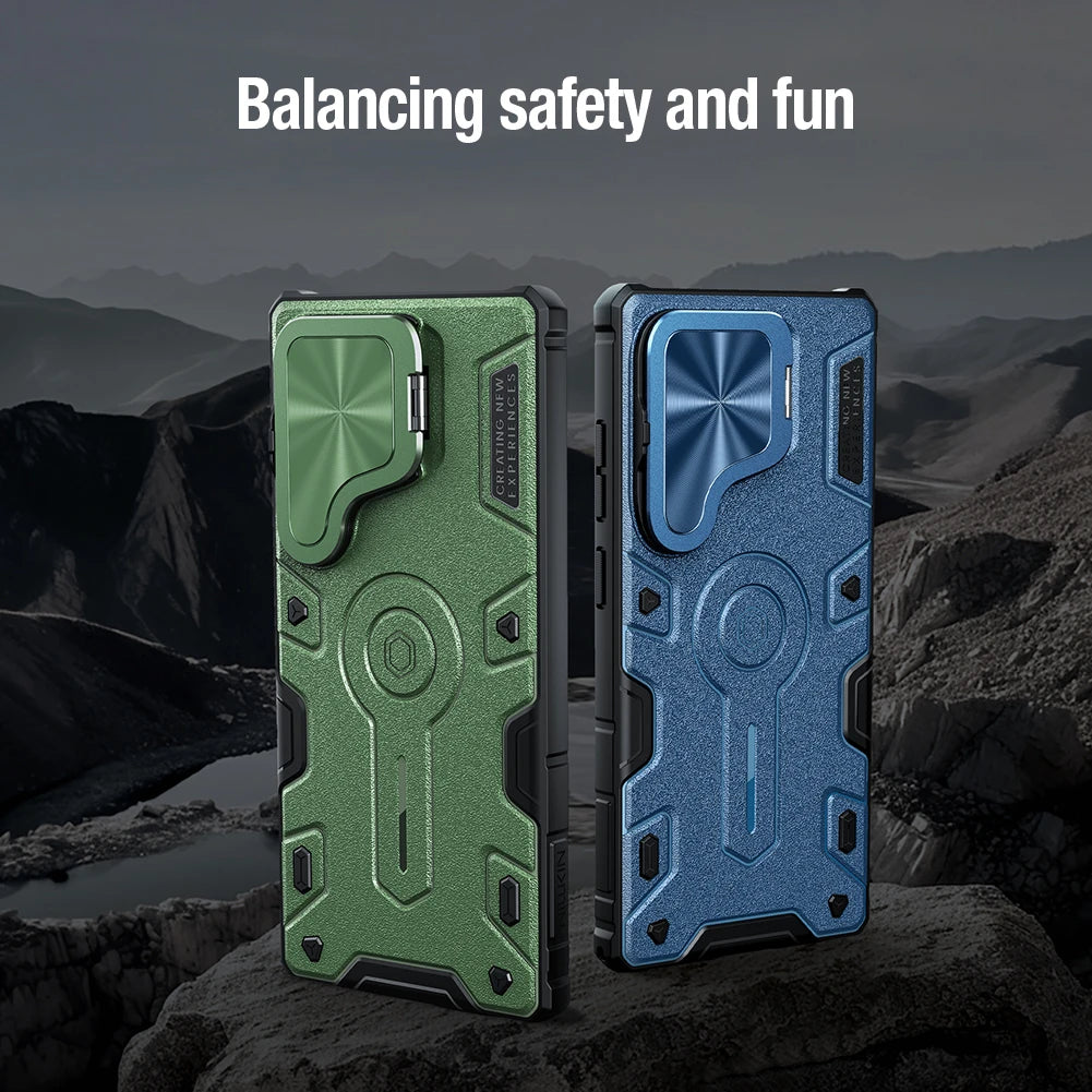 Armor Shockproof Case with Camera Protection for Samsung Galaxy S25 Ultra