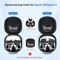 Meta Quest 3/3S Hard Carrying Case for VR Headset & Controllers