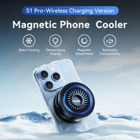 TELESIN Magnetic Mobile Phone Cooling Fan - Efficient & Compact