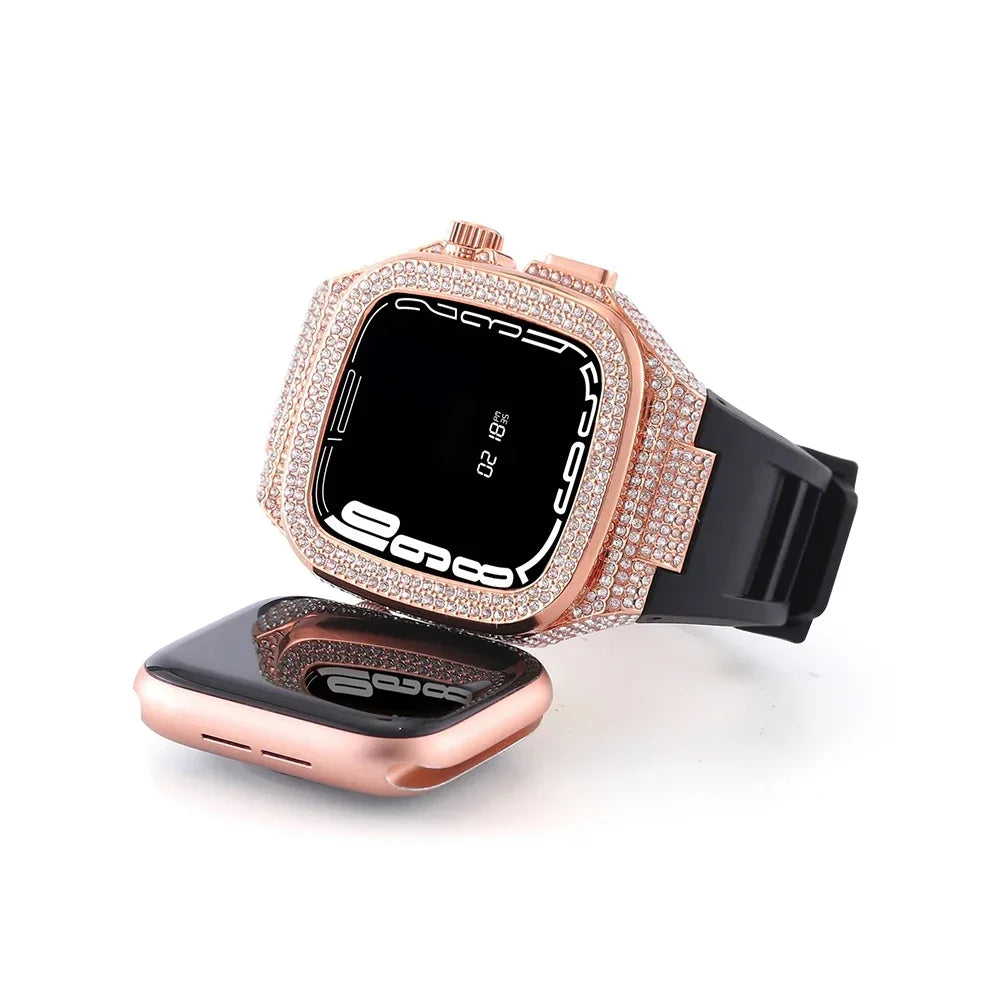 Luxury Diamond Case & Band for Apple Watch