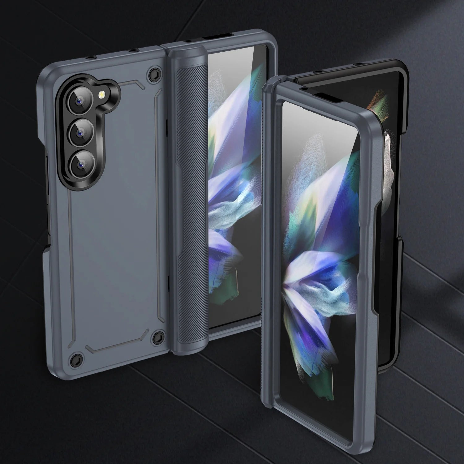 Luxury Hard Folding Case for Samsung Galaxy Z Fold 6 – Sophisticated Protection and Style