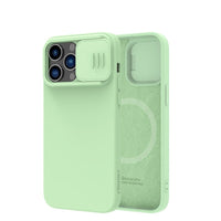 Silky Liquid Silicone Slide Camera Protection Cover for iPhone 14 Series