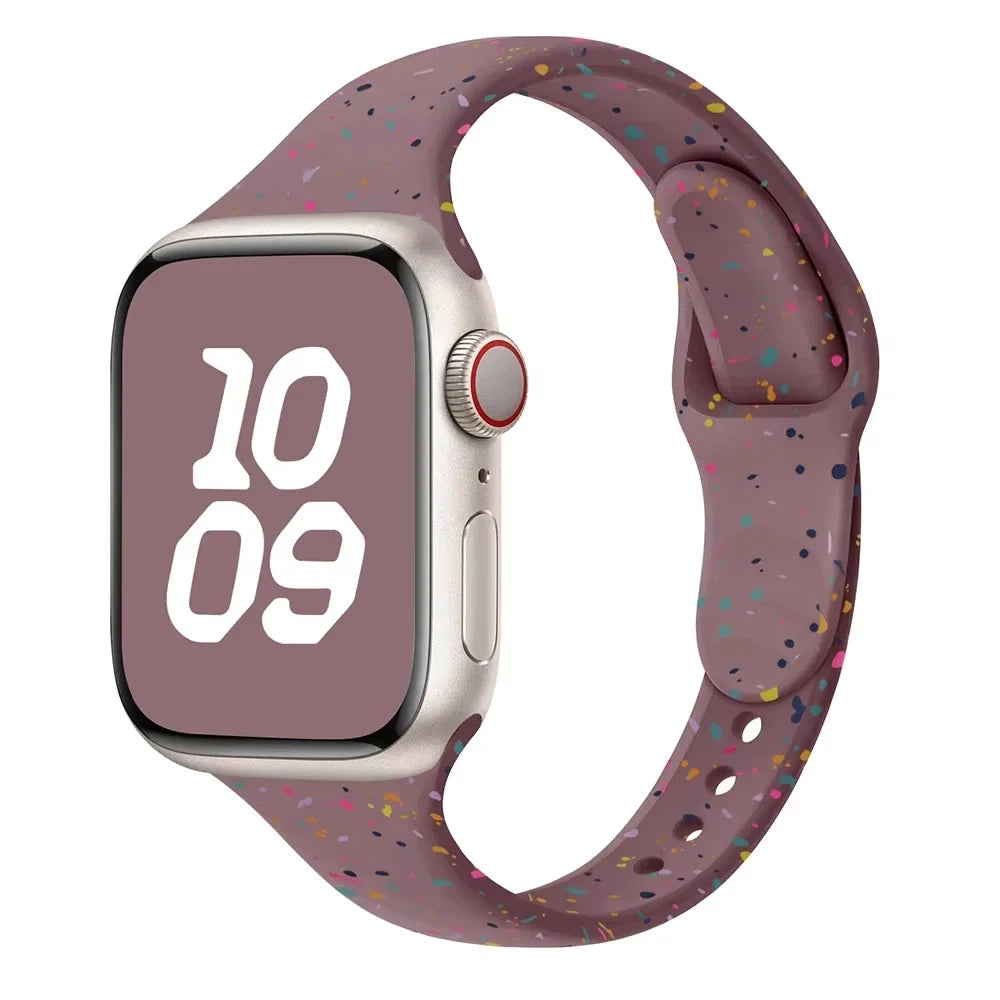 Soft Colorful Silicone Strap for Apple Watch