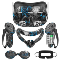 Meta Quest 3 VR Silicone Protective Cover Set