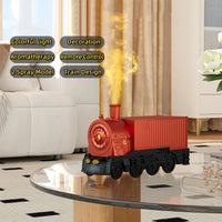 300ml Mini Train-Shaped Essential Oil Diffuser with Type-C USB & Remote