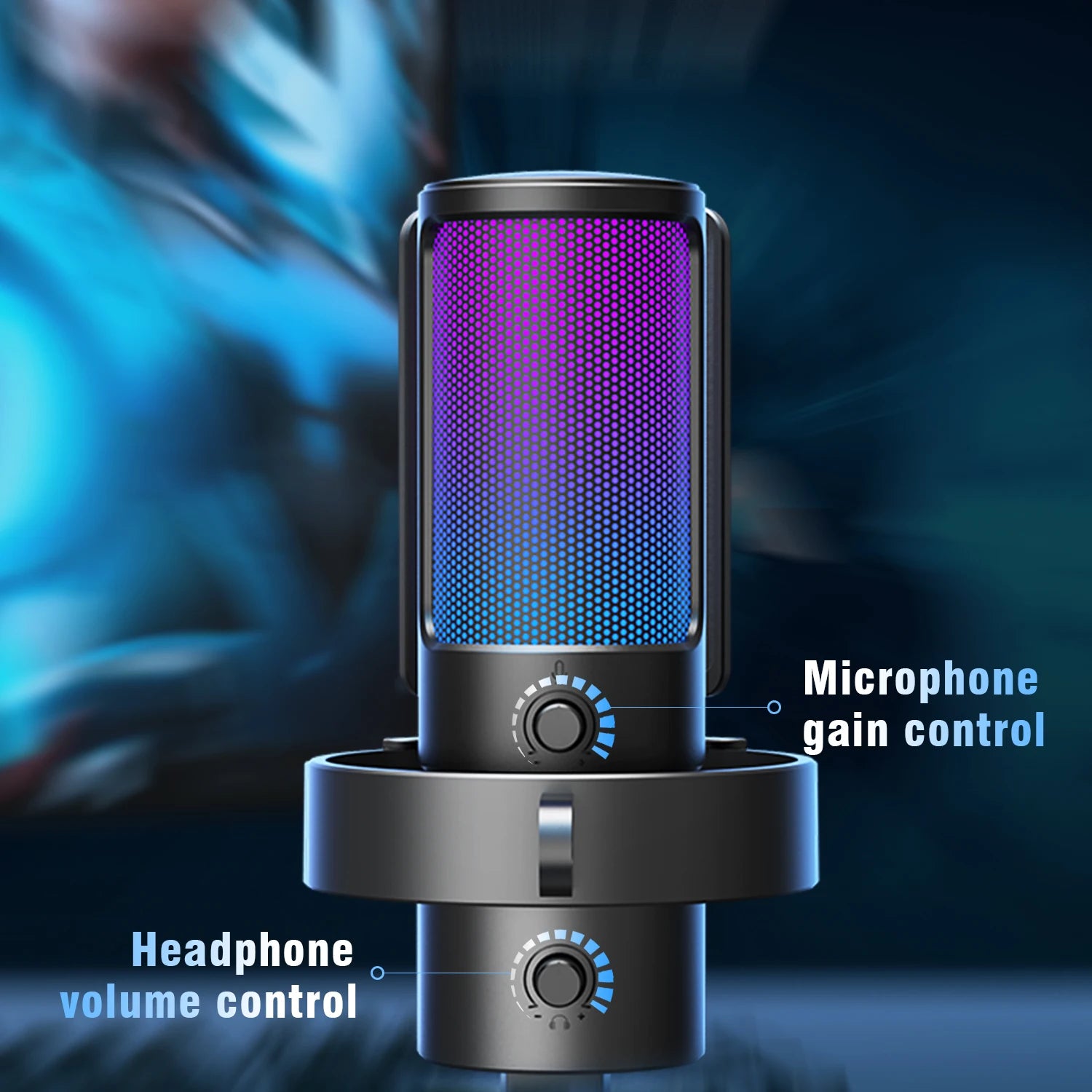 FIFINE Ampligame A8 PLUS USB Microphone – High-Quality Audio for Streamers & Gamers