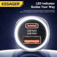 Essager 89W Dual Port Car Charger