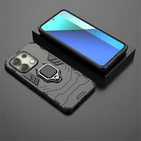 Protective Armor Finger Ring Case with Phone Stand for Xiaomi Redmi Note 13