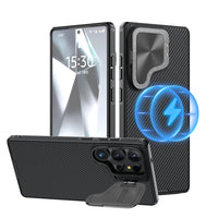 Magnetic Case with Full Lens Protection for Samsung Galaxy S25 Ultra