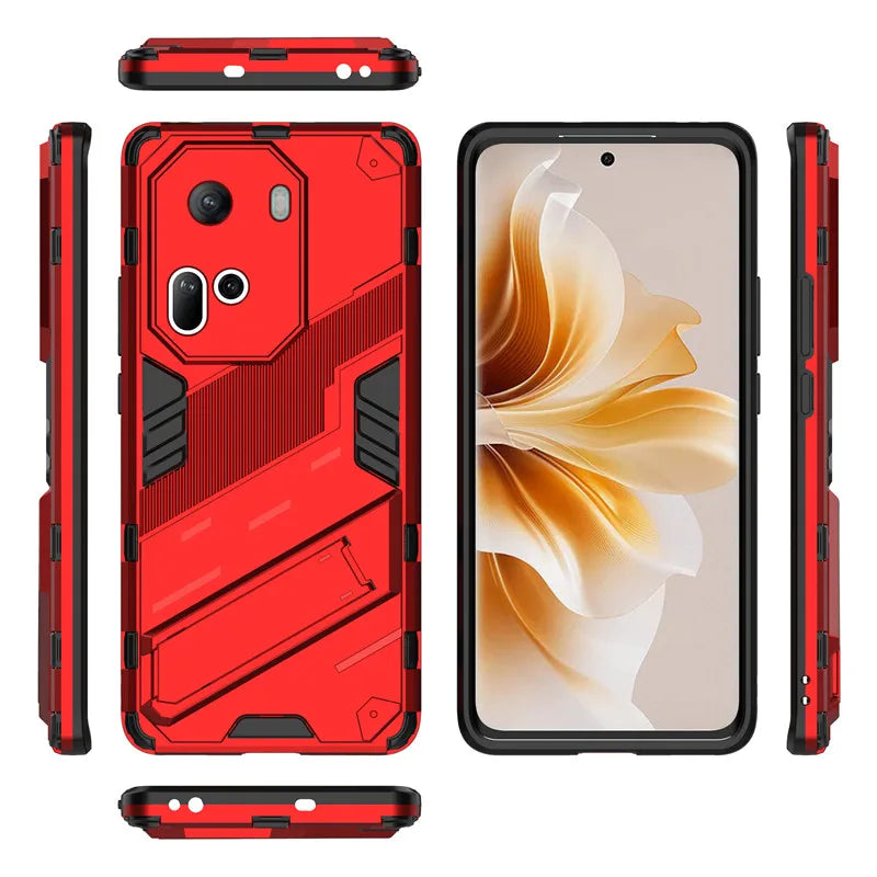 Punk Style Holder Bumper Shield Protective Case for OPPO Reno 11