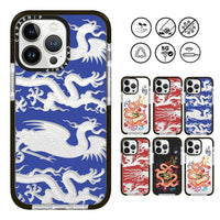 Dragon Totem Soft TPU Shockproof Back Case for iPhone 15 Series