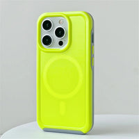 Neon Color Matte MagSafe Bumper Case for iPhone 16 Series