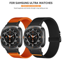 Elastic Braided Nylon Strap for Samsung Galaxy Watch Ultra