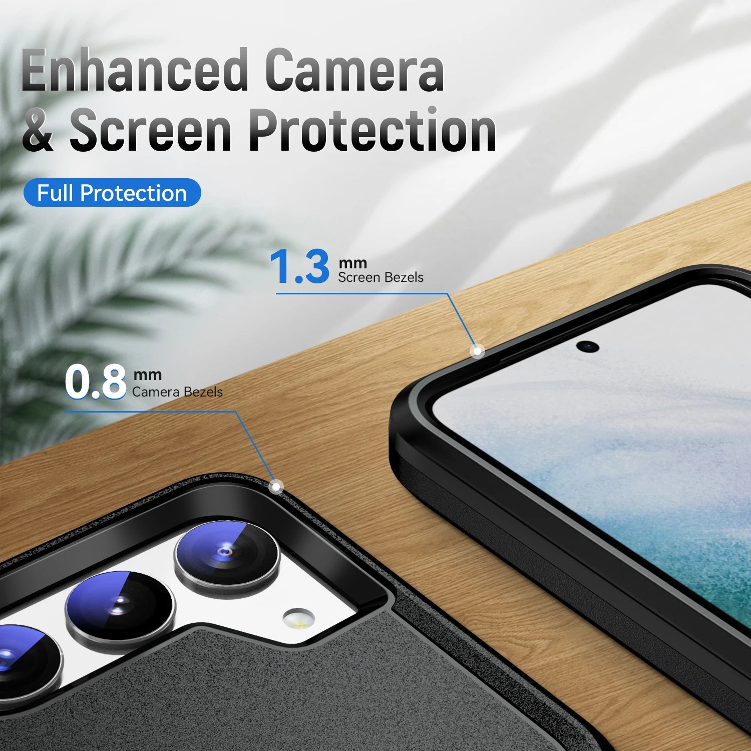 Dual Layer 2-in-1 Non-Fingerprint Hard Phone Case for Samsung Galaxy A35 a