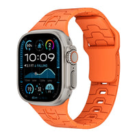 Silicone Sport Bands for Apple Watch Inspired by Iron Man