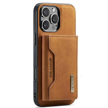 2-in-1 Magnetic Detachable Leather Wallet Case with Card Holder for iPhone 15 – Versatile Protection & Functionality