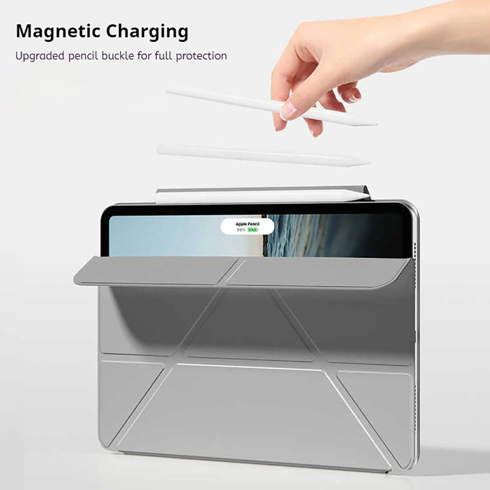 Smart Magnetic Case with Stand Function for iPad Air (2024)