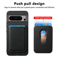 Magnetic Leather Detachable Wallet Case for Google Pixel 8 Series