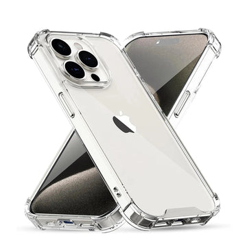 Shockproof Hybrid Clear Hard PC Case for iPhone 14 Series