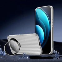 Metal Lens Holder Magnetic Stripe Protective Case for Vivo X100 Pro