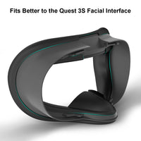 Sweatproof Facial Interface Mask for Meta Quest 3S VR