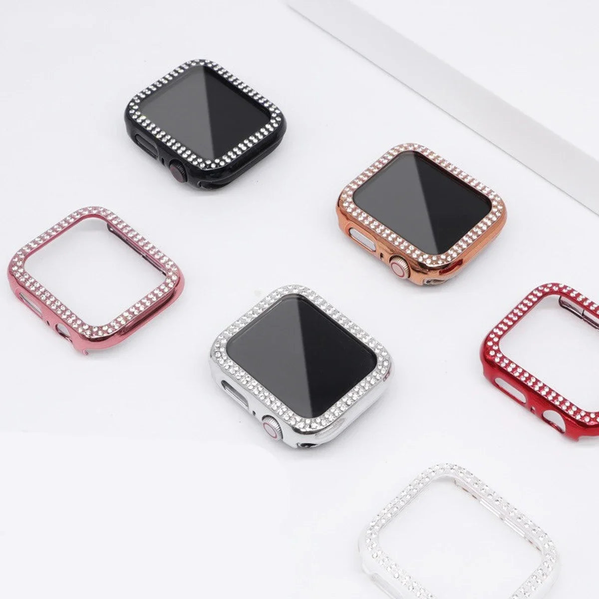 Screen Protector with Diamond Bumper for Apple Watch Series 10