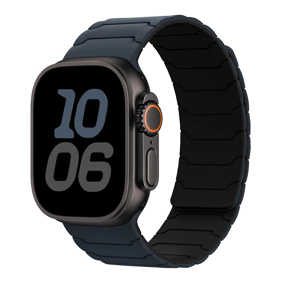 Flexible Silicone Magnetic Strap for Apple Watch