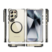 Colorful Transparent Shockproof Phone Case for Samsung Galaxy S24 Series