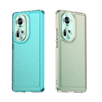 Transparent TPU Luxury Silicone Soft Bumper Phone Protector Case for OPPO Reno 11