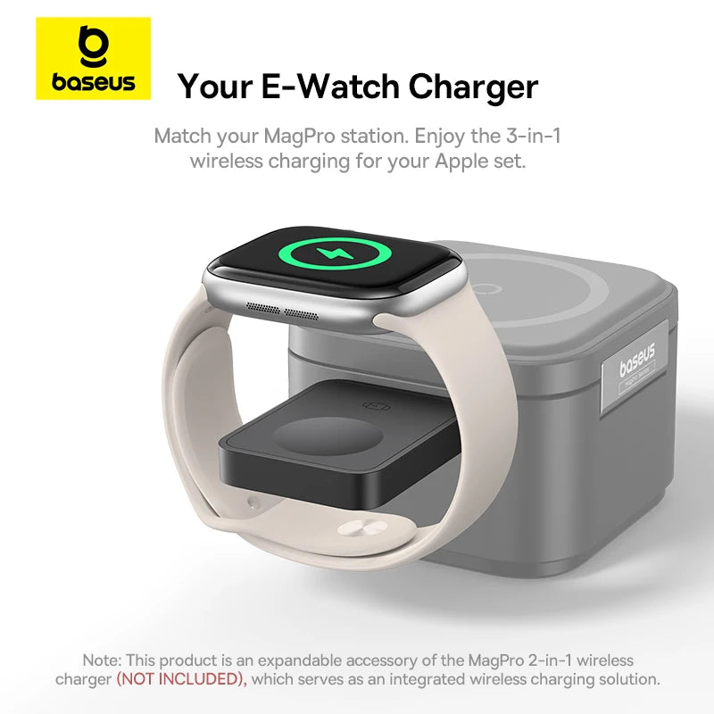 Baseus 2.5W Magnetic Wireless Charger for Apple Watch