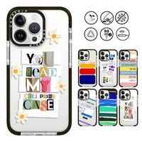 Colorful Sticker Flower Soft TPU Shockproof Case for iPhone 15 Series