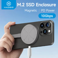 Hagibis Magnetic M.2 2230 NVMe SSD Enclosure with MagSafe