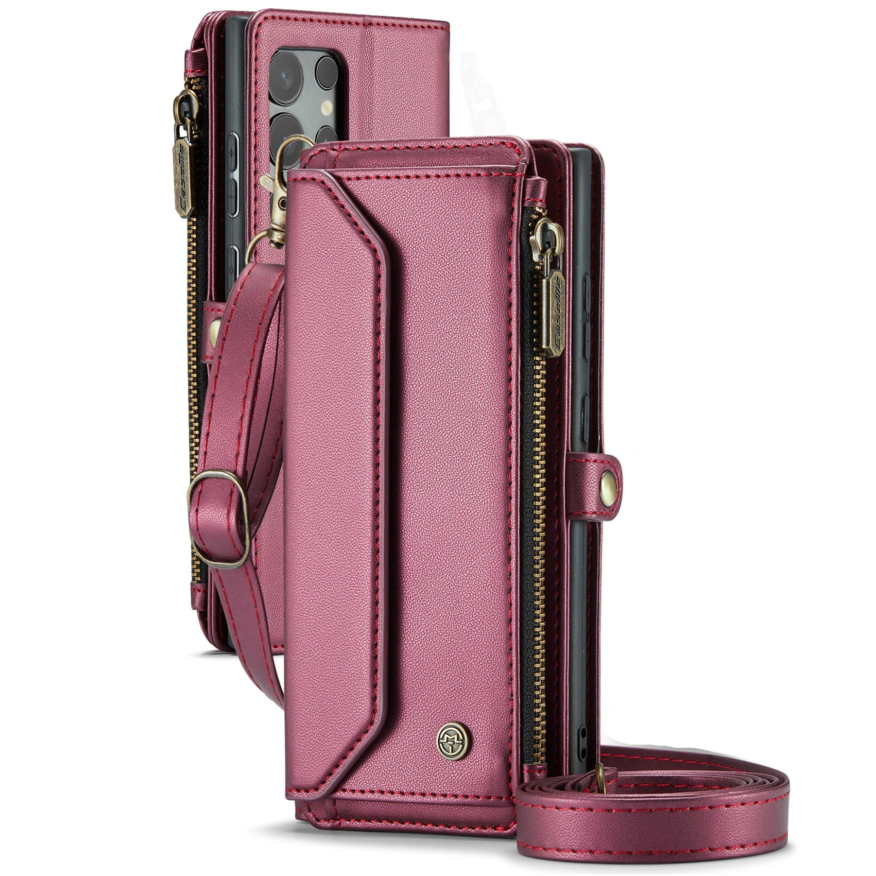 Multifunctional Wallet Leather Case with Card Slots for Samsung Galaxy S24 Series