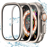 Tempered Glass and Metal Bumper Set for Apple Watch Ultra 2