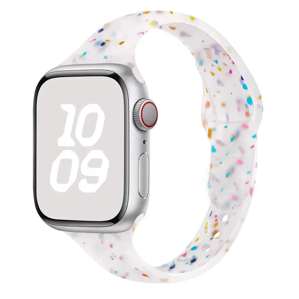 Soft Colorful Silicone Strap for Apple Watch