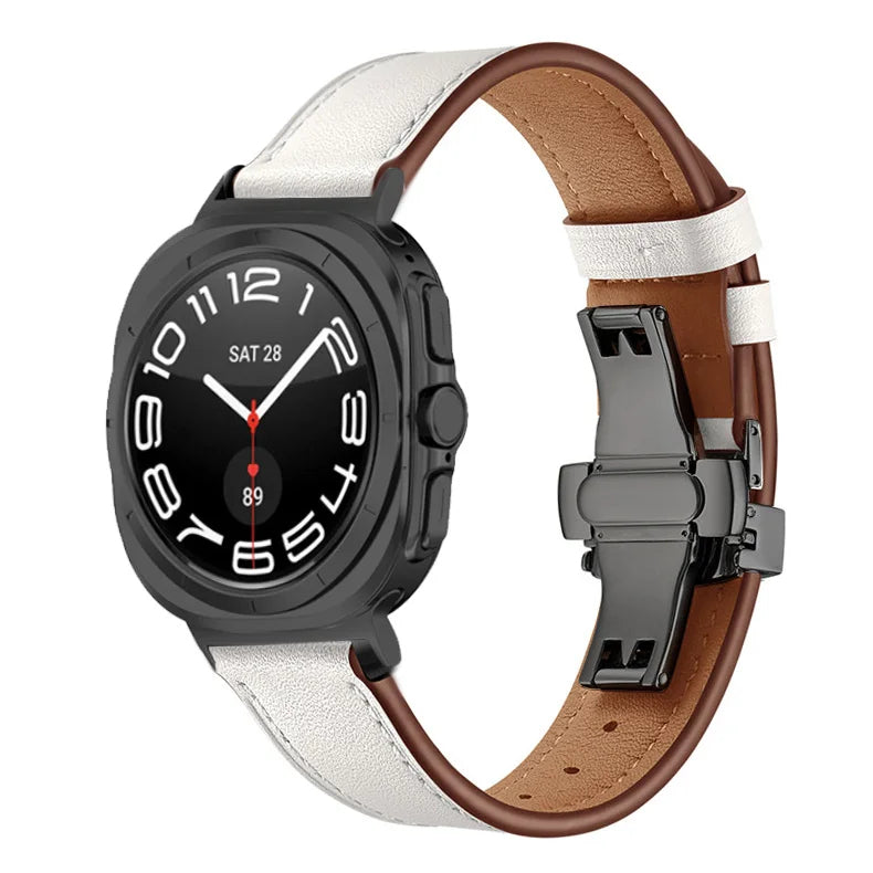 Premium Leather Strap for Samsung Galaxy Watch Ultra